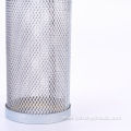 Hydraulic air filter with lock